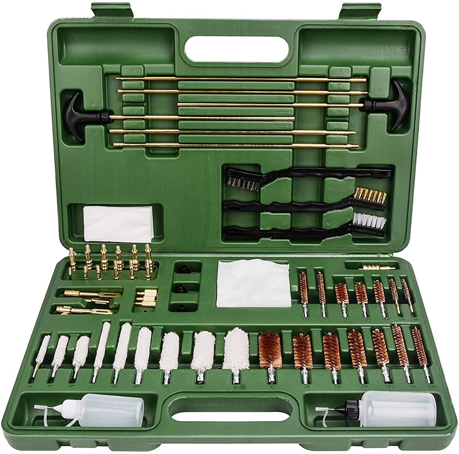 Kit de nettoyage universel pour pistolets, avec étui, format voyage, Portable