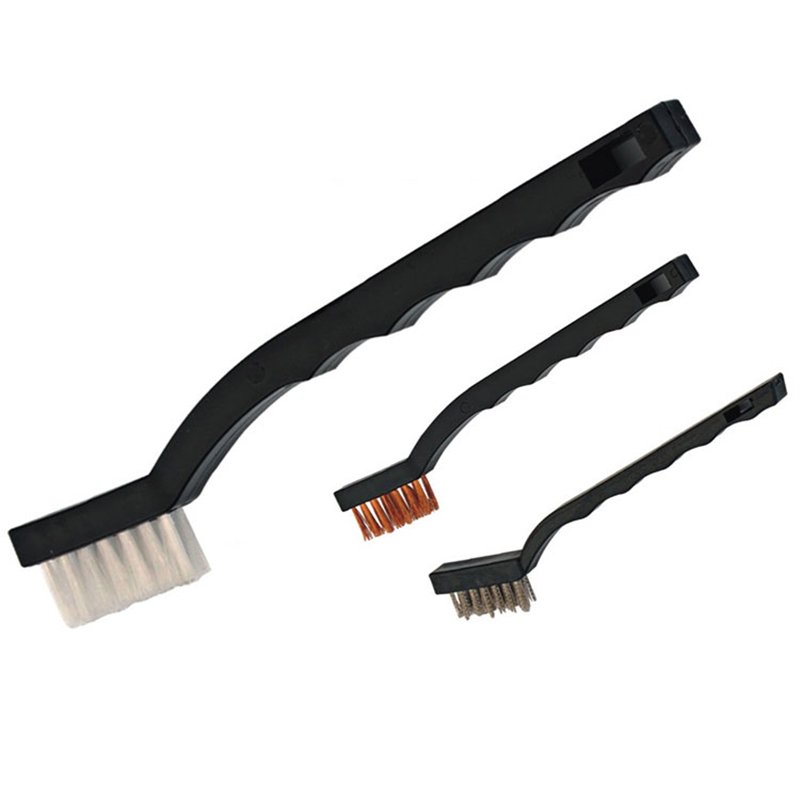 Brosse à main de nettoyage pour pistolet utilitaire de 7 pouces, fils en nylon