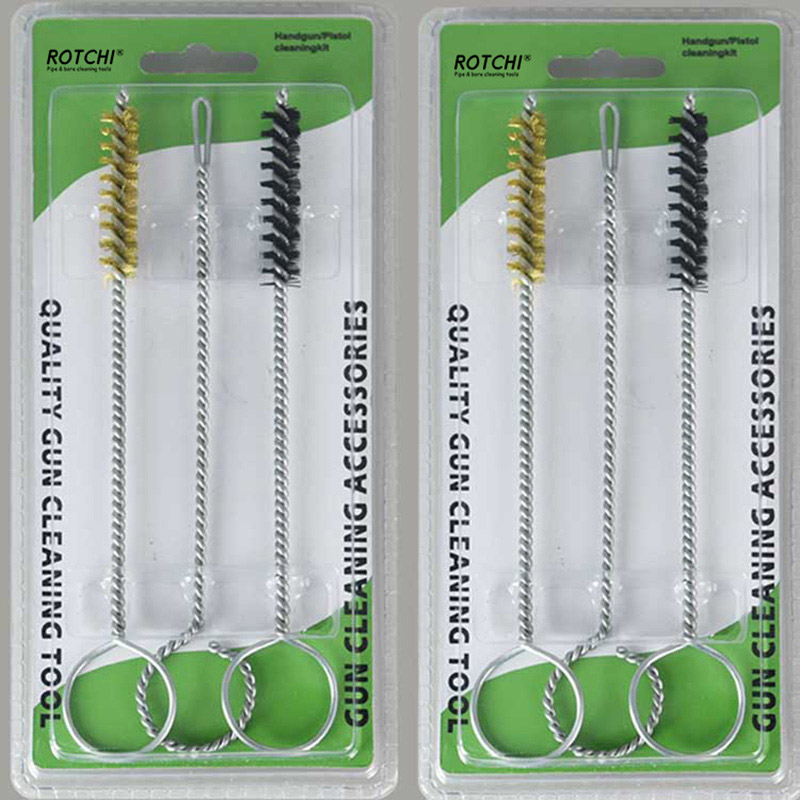 Kit de nettoyage pour arme de poing 9 mm, blister