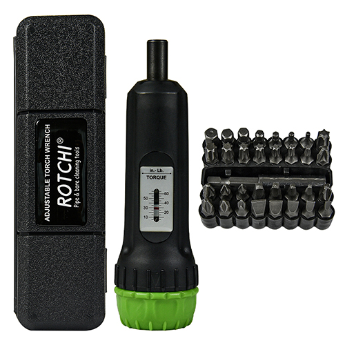 Tournevis dynamométrique réglable 1/4