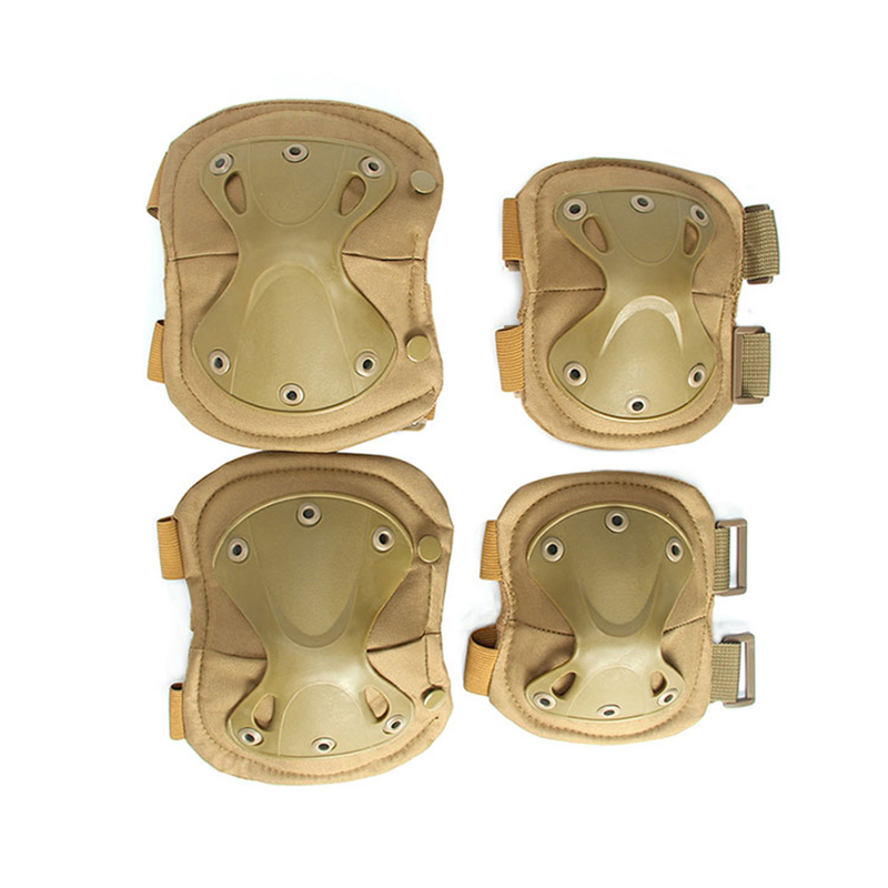 Genouillères et coudières rigides de l'armée militaire tactique de Combat, Protection, coussinets de sécurité pour sport de chasse, pour l'extérieur