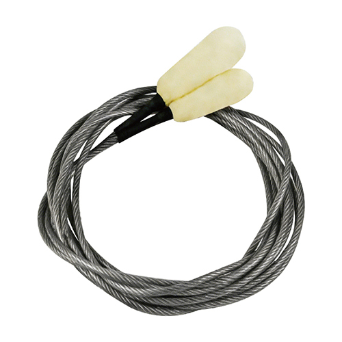 Écouvillon en mousse avec long câble idéal pour passer à travers le canon d'une arme à air comprimé, nettoyage rapide, 4,5 mm ou 0,223/5,56 mm.