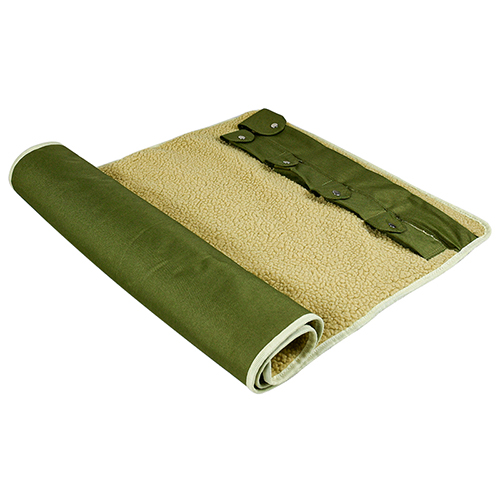 Tapis de nettoyage pour pistolet, tissu avec pochettes de rangement pour outils de nettoyage.
