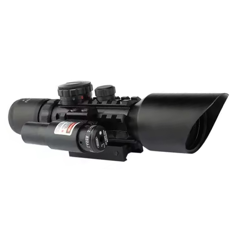 Lunette de visée de chasse avec laser rouge