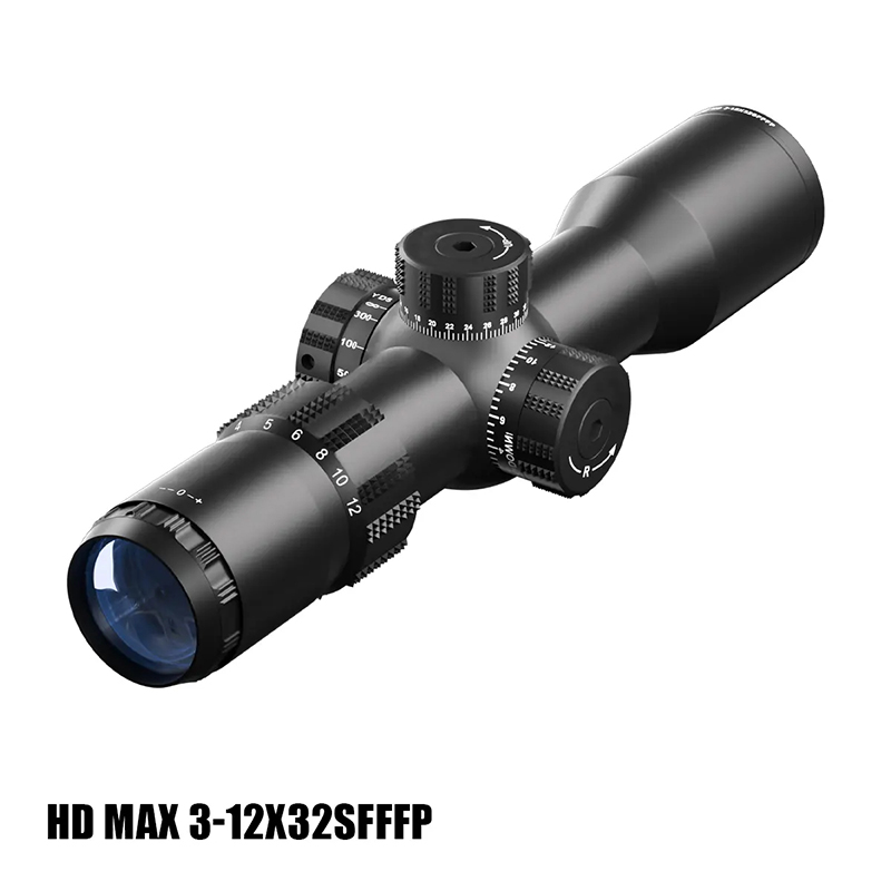 MAX 3-12X32SF FFP HD télescope monoculaire de chasse à haute lentille vente en gros