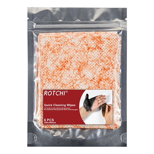 Lingettes de nettoyage rapide