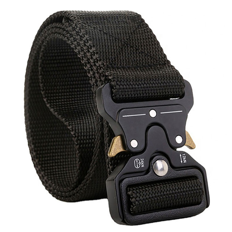 Ceinture tactique réglable avec boucle à dégagement rapide