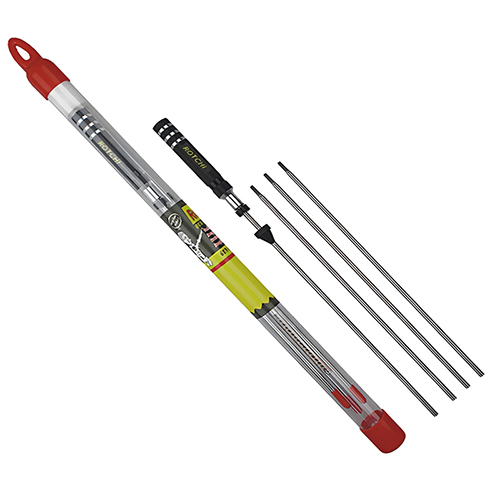 Kit carabine et arme à air comprimé, 4 sections emballées dans un tube