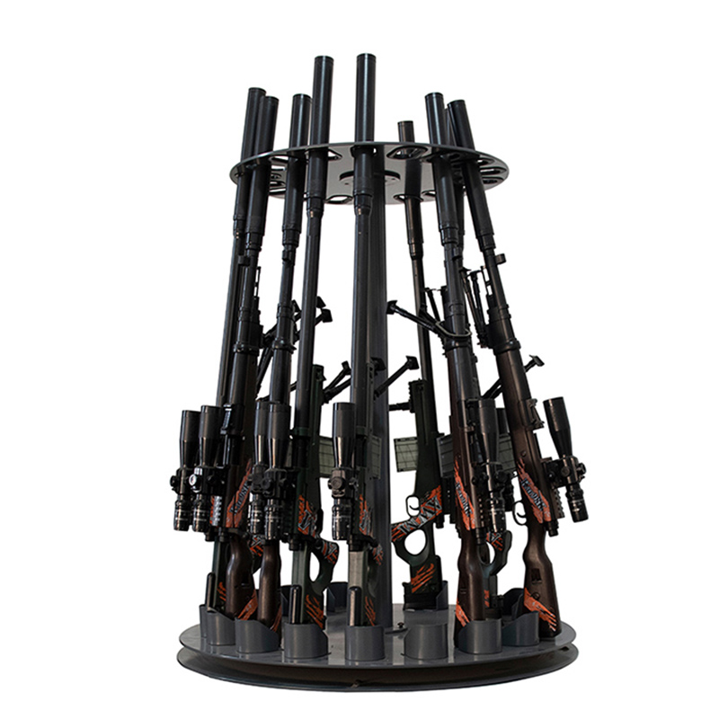 Présentoirs rotatifs pour armes à feu