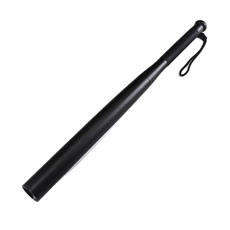 Lampe de poche menée par autodéfense de base-ball de police d'alliage d'aluminium
