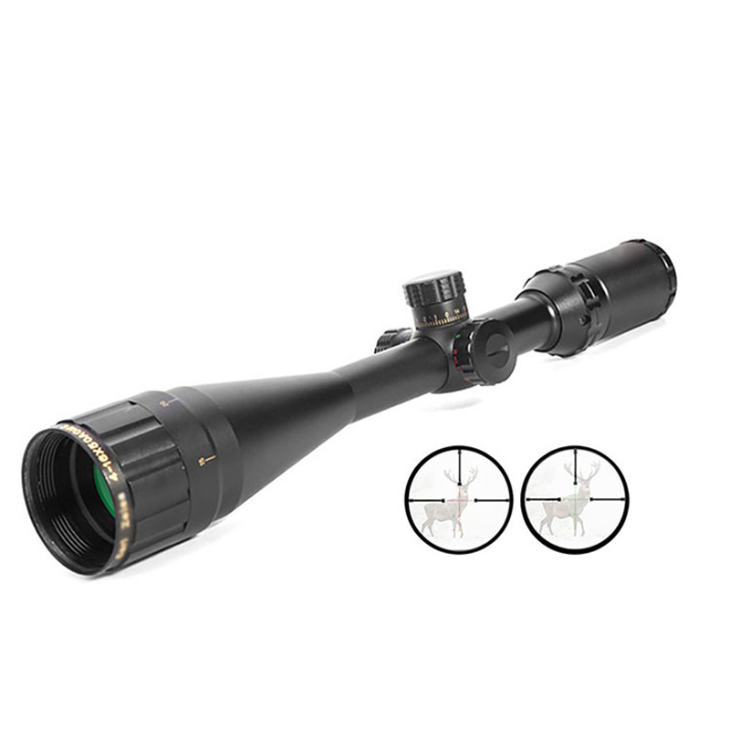 Tactique rouge vert réticule lunette de visée à Air 4-16x50 pistolet portée de chasse armes armée fusil à Air vue optique